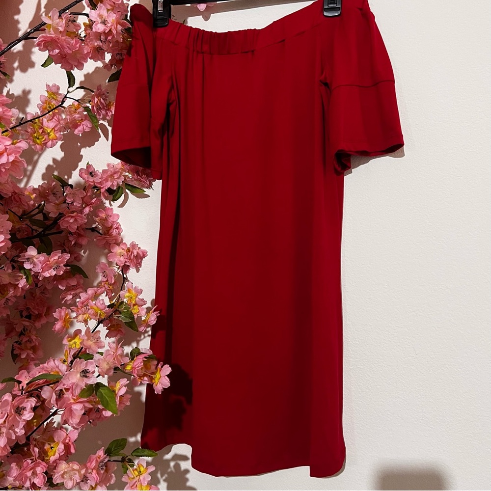 ❤️ Off Shoulder Red Dress ❤️